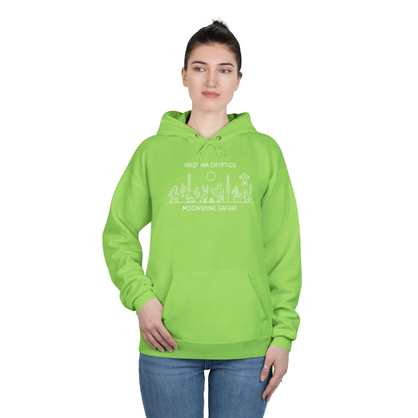 MoonShine Safari Arizona Cryptid Unisex Pullover Hoodie Sweatshirt