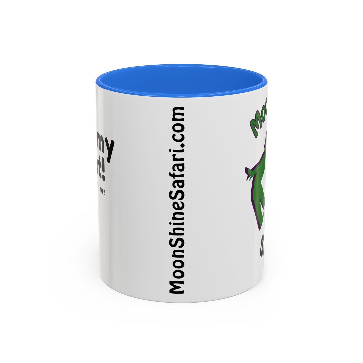 MoonShine Safari "Kiss my foot!" Colorful Mugs (11oz, 15oz)