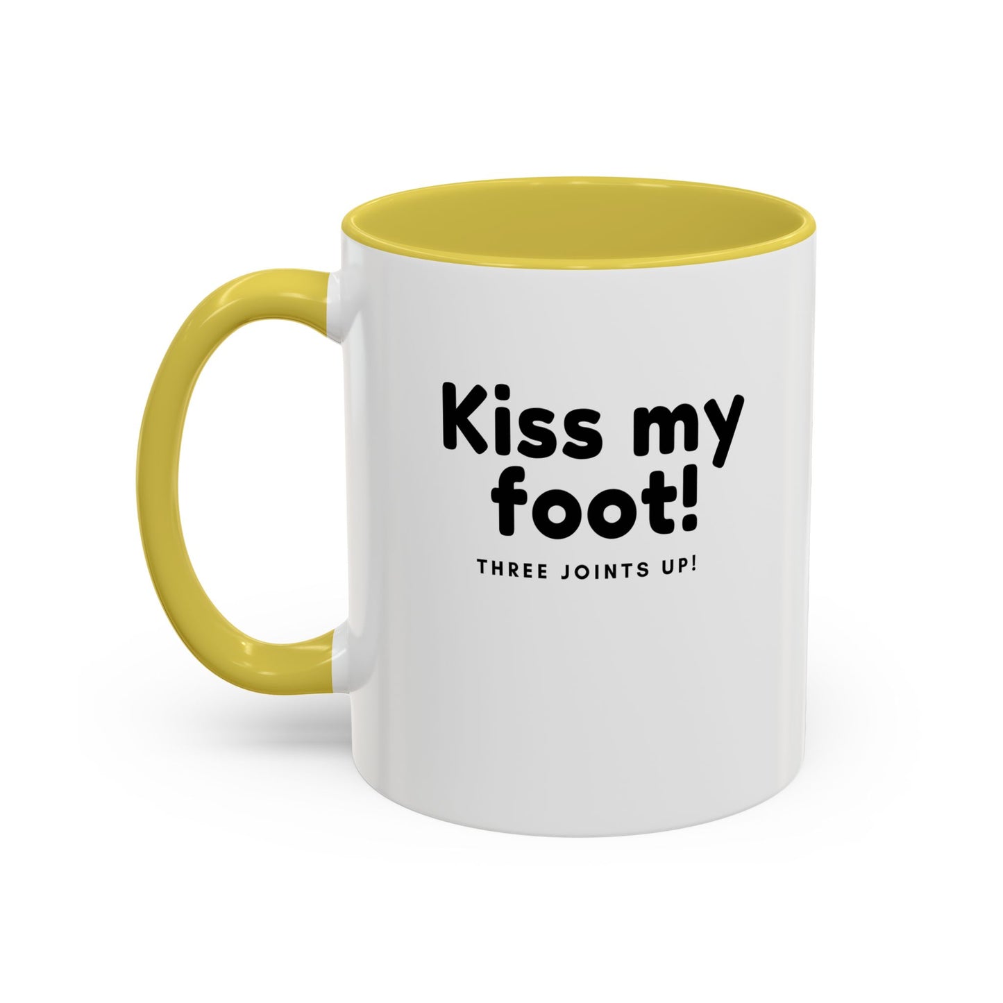 MoonShine Safari "Kiss my foot!" Colorful Mugs (11oz, 15oz)
