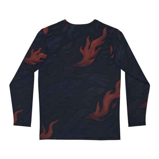 MoonShine Safari Cryptid Camo Collection {The Cluck} Unisex Long Sleeve Shirt (AOP)