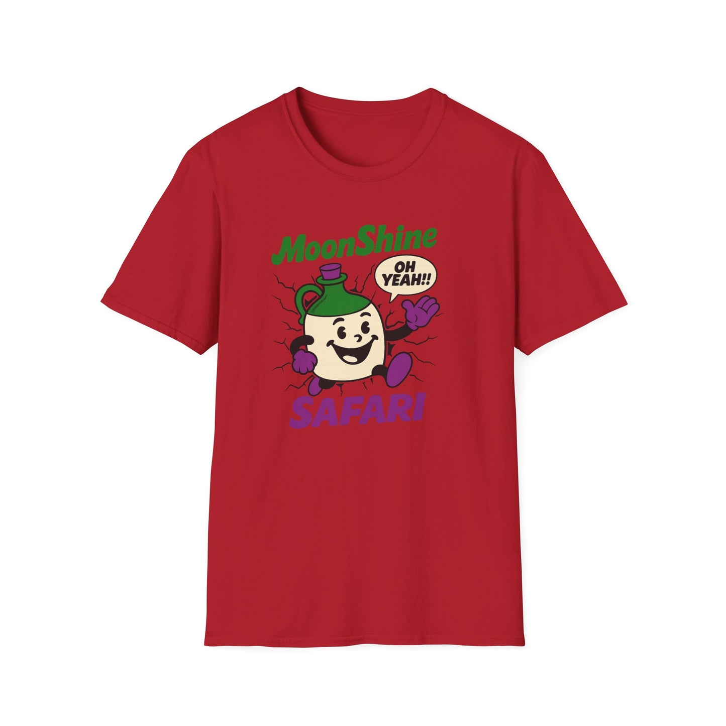 MoonShine Safari "Shine-Aid" Unisex Softstyle T-Shirt
