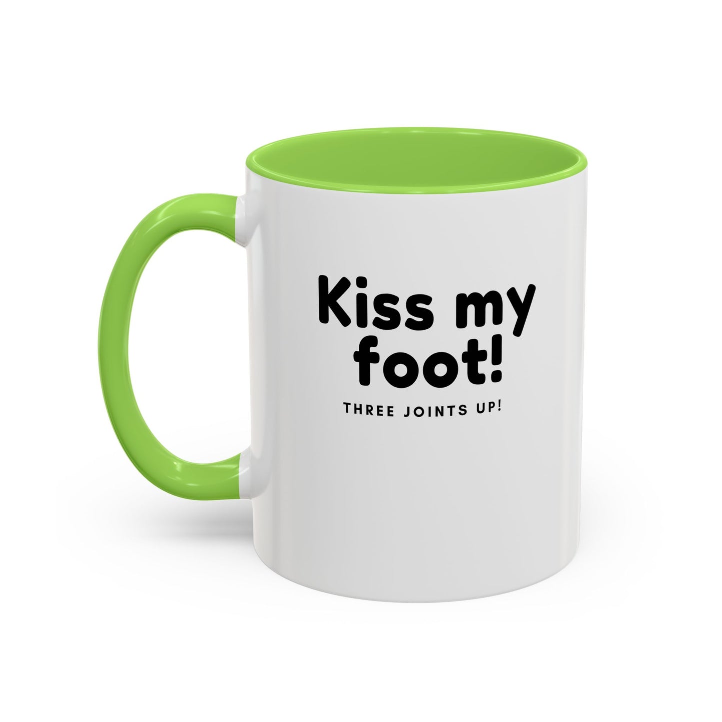 MoonShine Safari "Kiss my foot!" Colorful Mugs (11oz, 15oz)