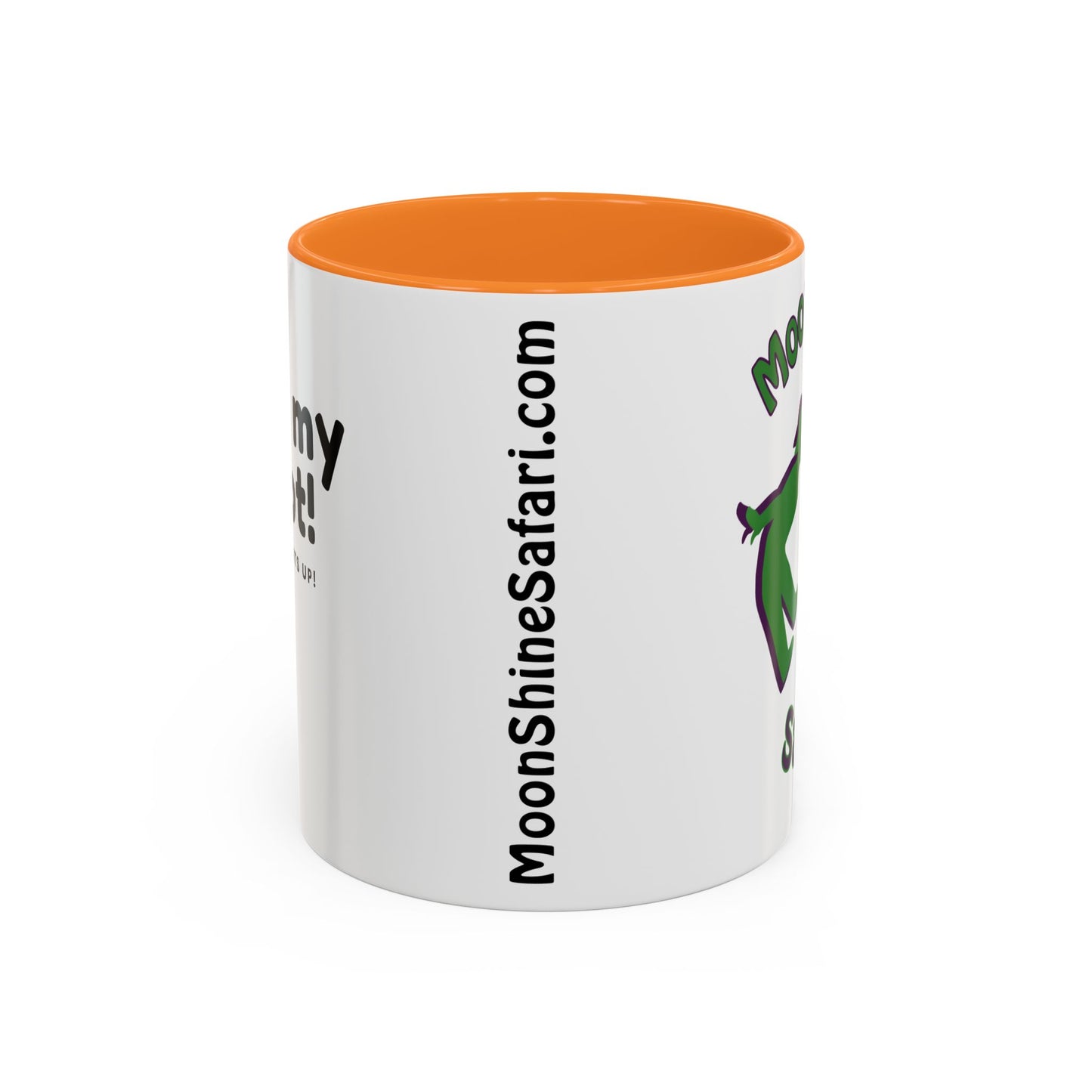 MoonShine Safari "Kiss my foot!" Colorful Mugs (11oz, 15oz)