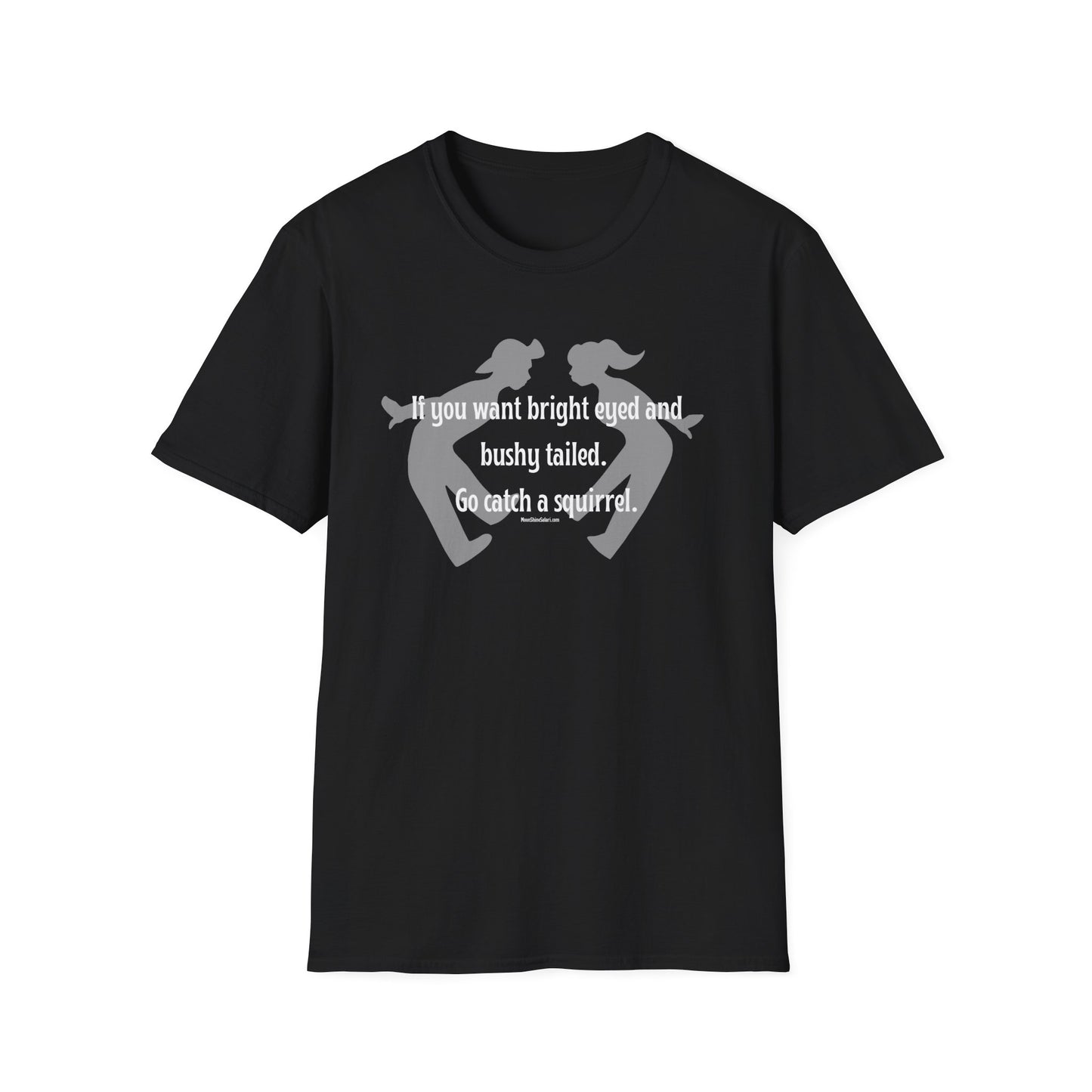 MoonShine Safari "Bright Eyed & Bushy Tailed" Unisex Softstyle T-Shirt