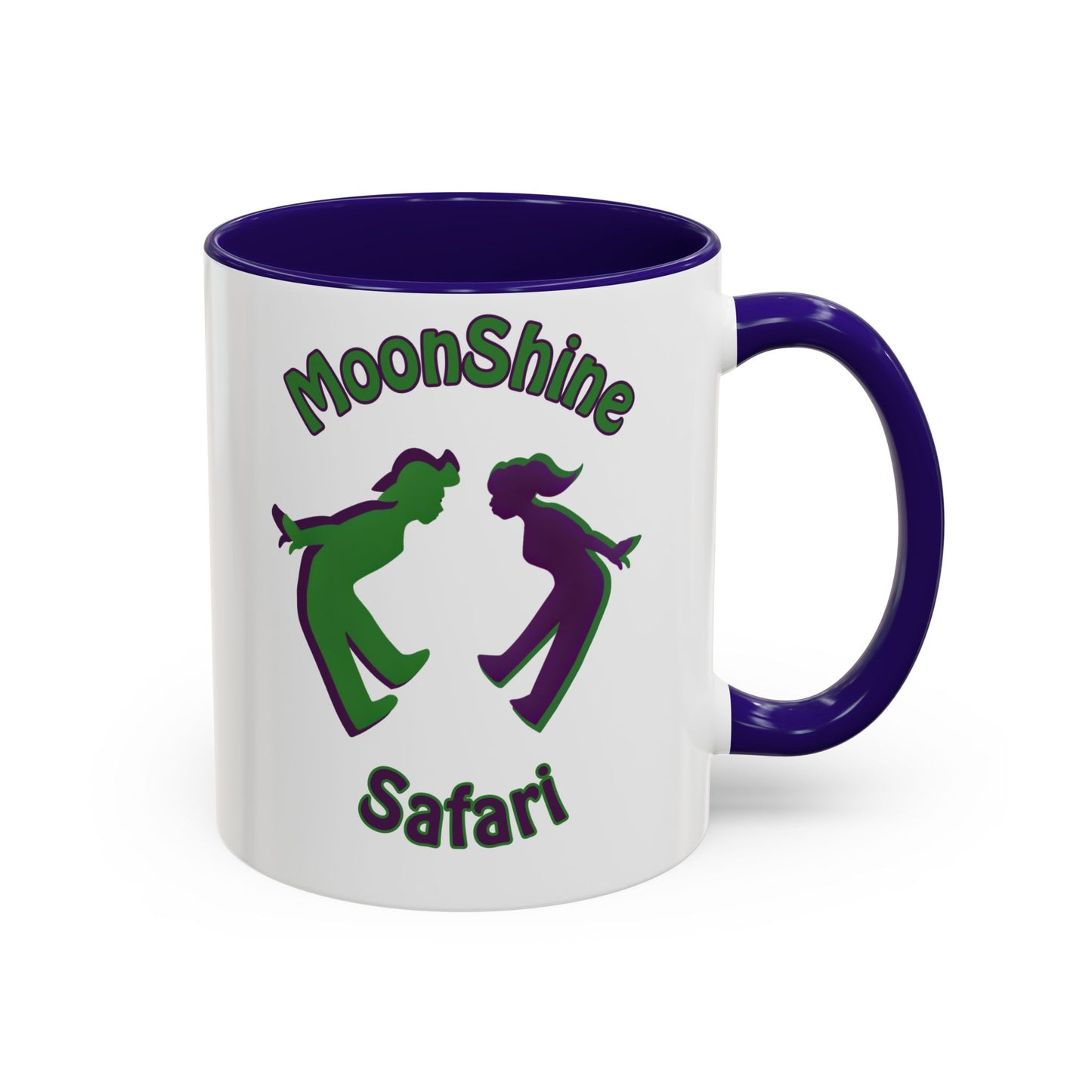 MoonShine Safari "Kiss my foot!" Colorful Mugs (11oz, 15oz)
