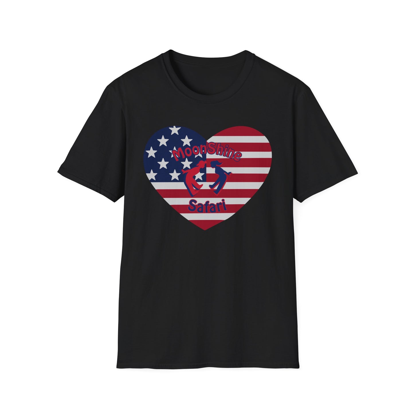 MoonShine Safari Pro-America Unisex Softstyle T-Shirt