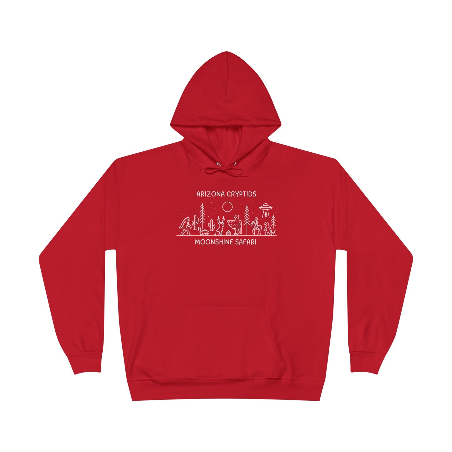 MoonShine Safari Arizona Cryptid Unisex Pullover Hoodie Sweatshirt