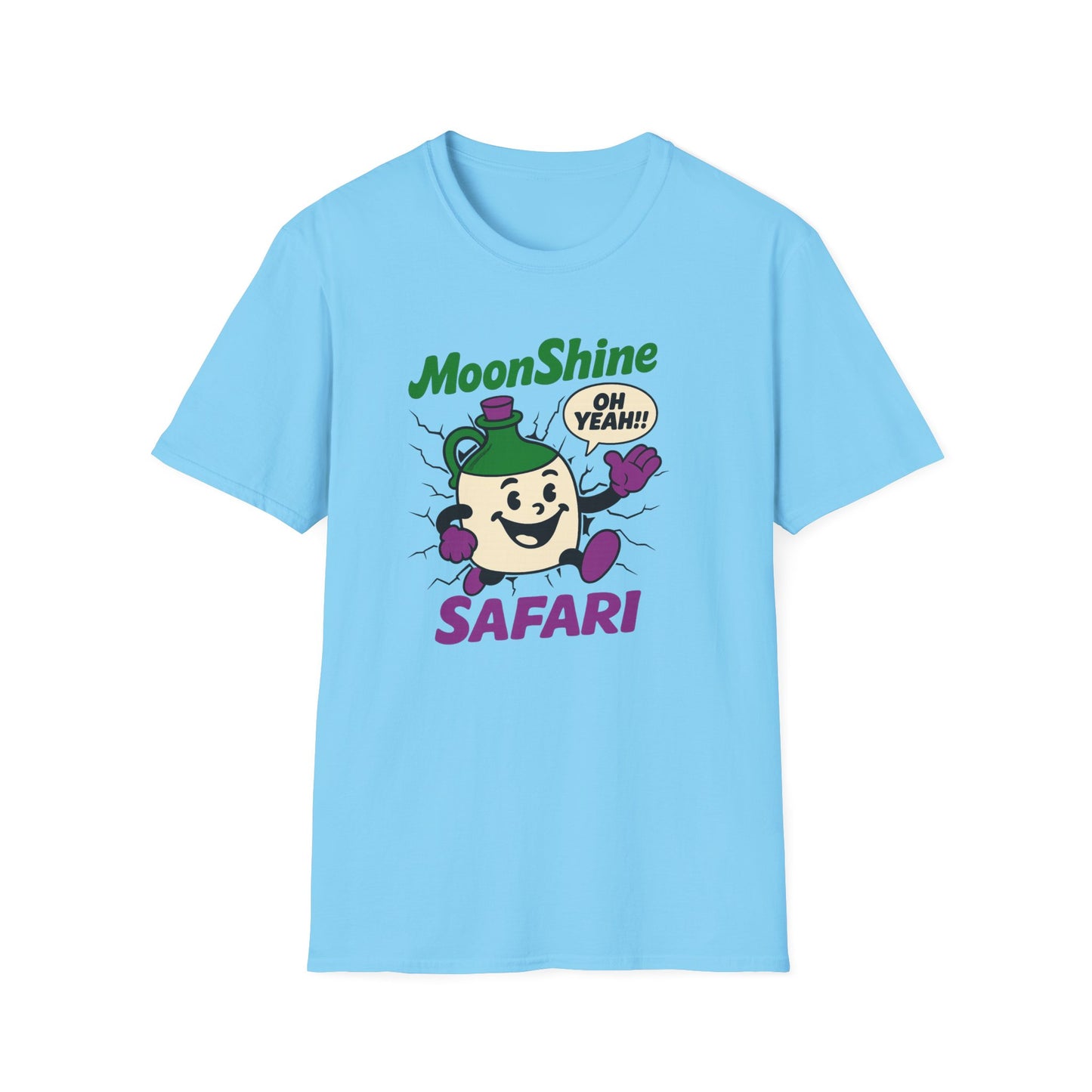 MoonShine Safari "Shine-Aid" Unisex Softstyle T-Shirt