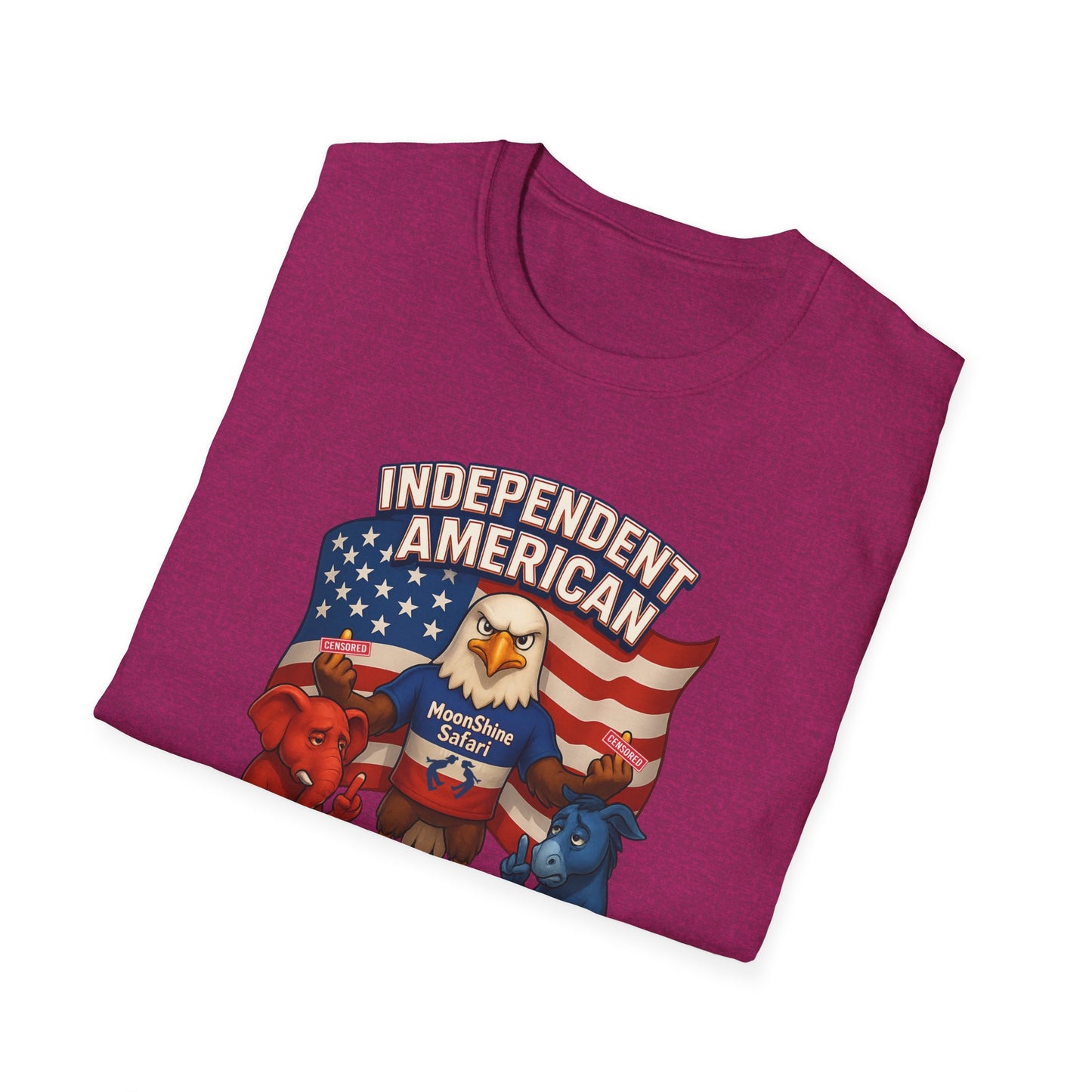 MoonShine Safari "Independent American 2.0" Unisex Softstyle T-Shirt