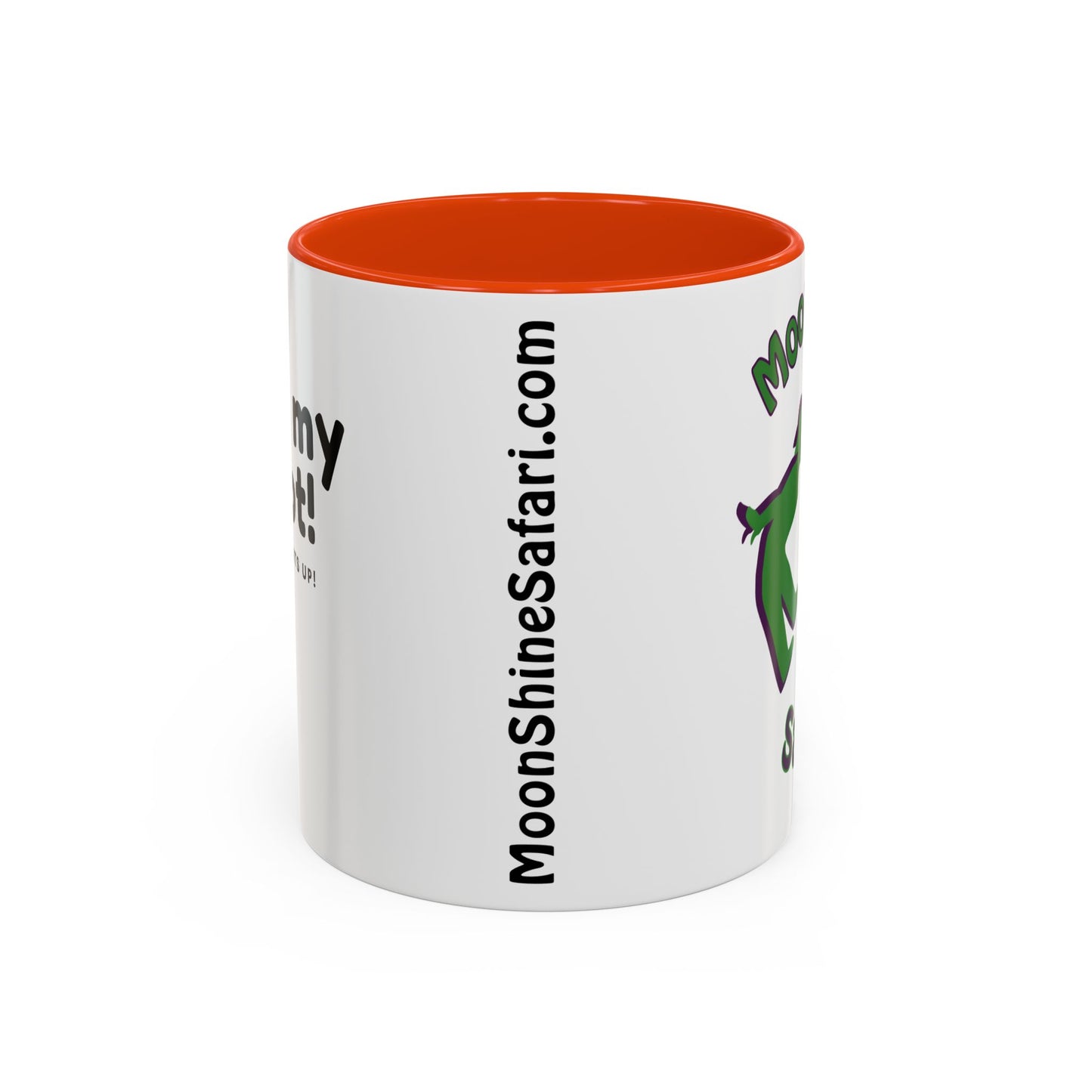 MoonShine Safari "Kiss my foot!" Colorful Mugs (11oz, 15oz)
