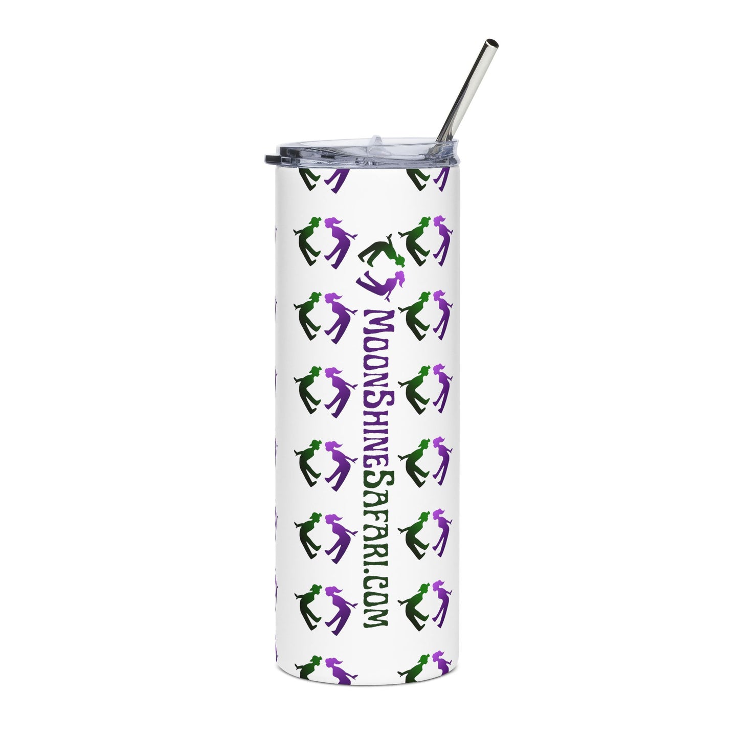 MoonShine Safari Logo Stainless Steel Tumbler, 20oz