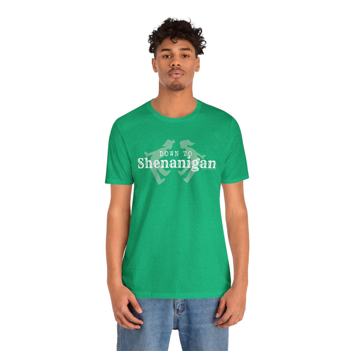 MoonShine Safari " Down to Shenanigan!" Unisex Jersey Short Sleeve Tee