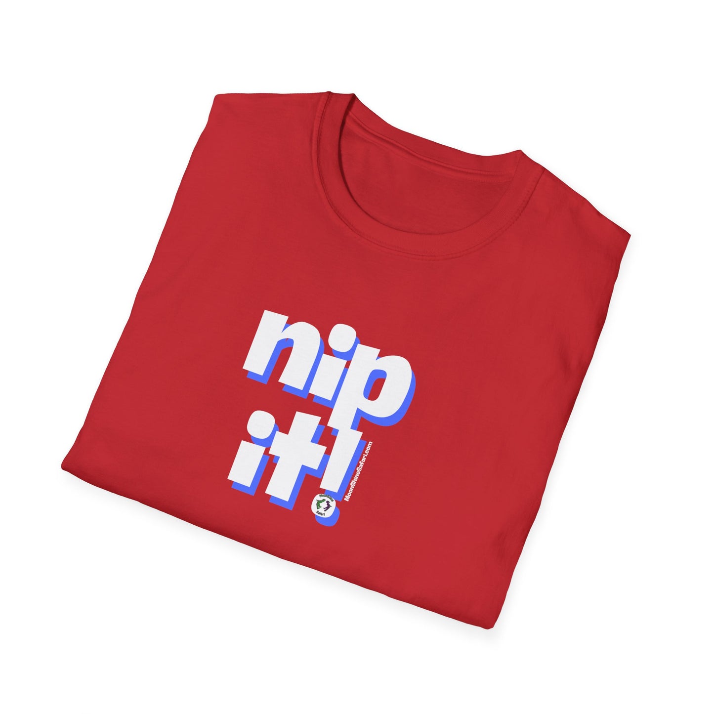 MoonShine Safari "Nip It!" Unisex Softstyle Humor T-Shirt