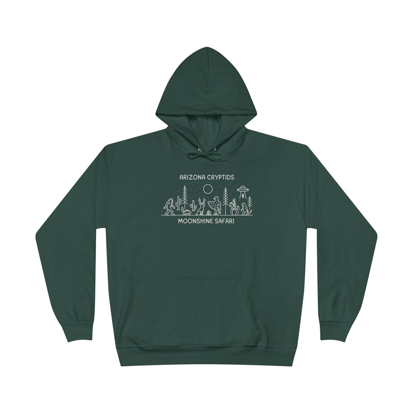 MoonShine Safari Arizona Cryptid Unisex Pullover Hoodie Sweatshirt