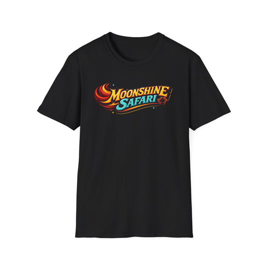 MoonShine Safari "FLT" (flame letter tee) Unisex Softstyle T-Shirt