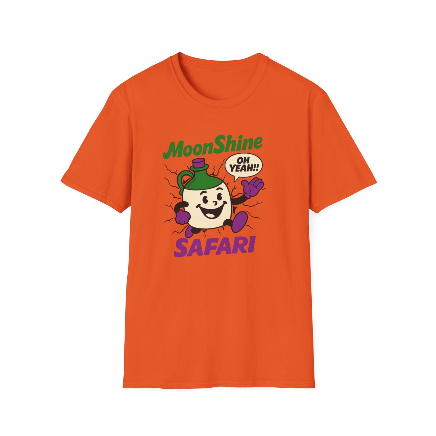 MoonShine Safari "Shine-Aid" Unisex Softstyle T-Shirt