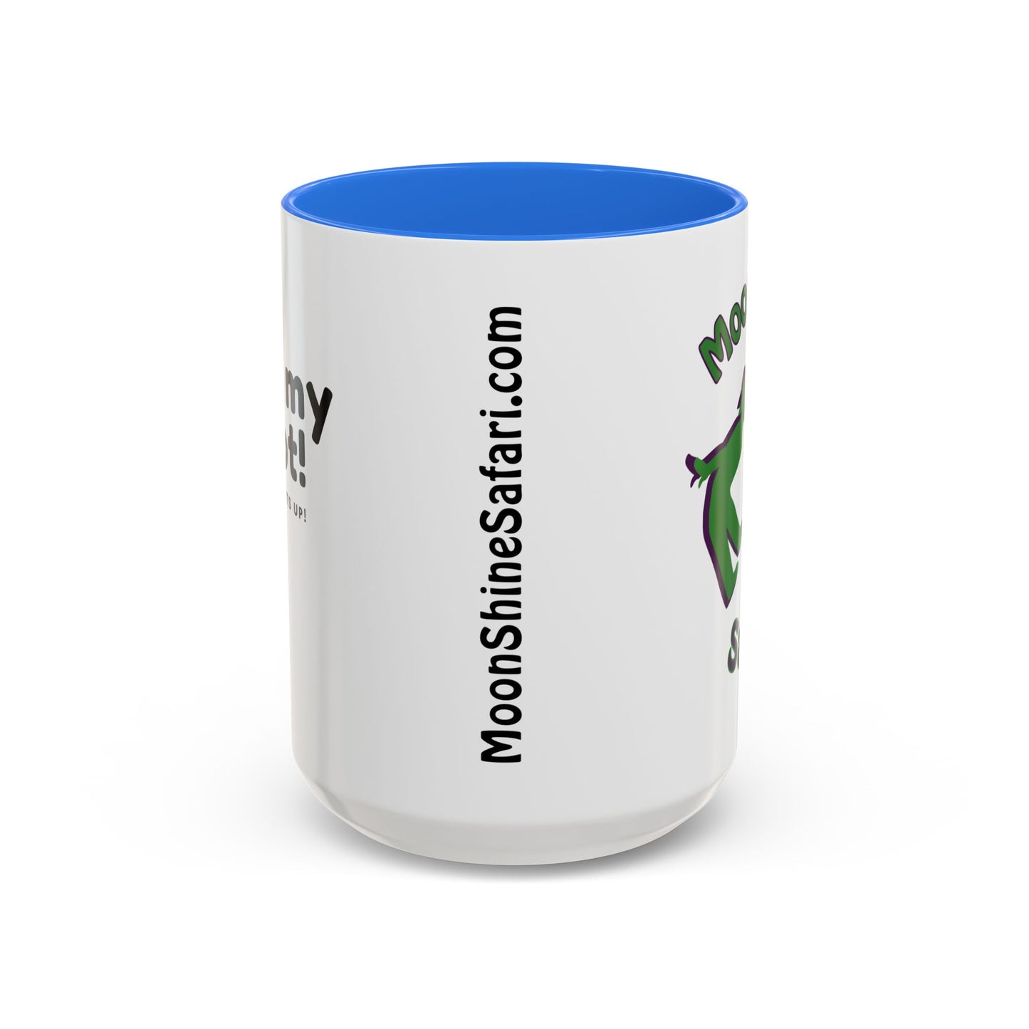 MoonShine Safari "Kiss my foot!" Colorful Mugs (11oz, 15oz)