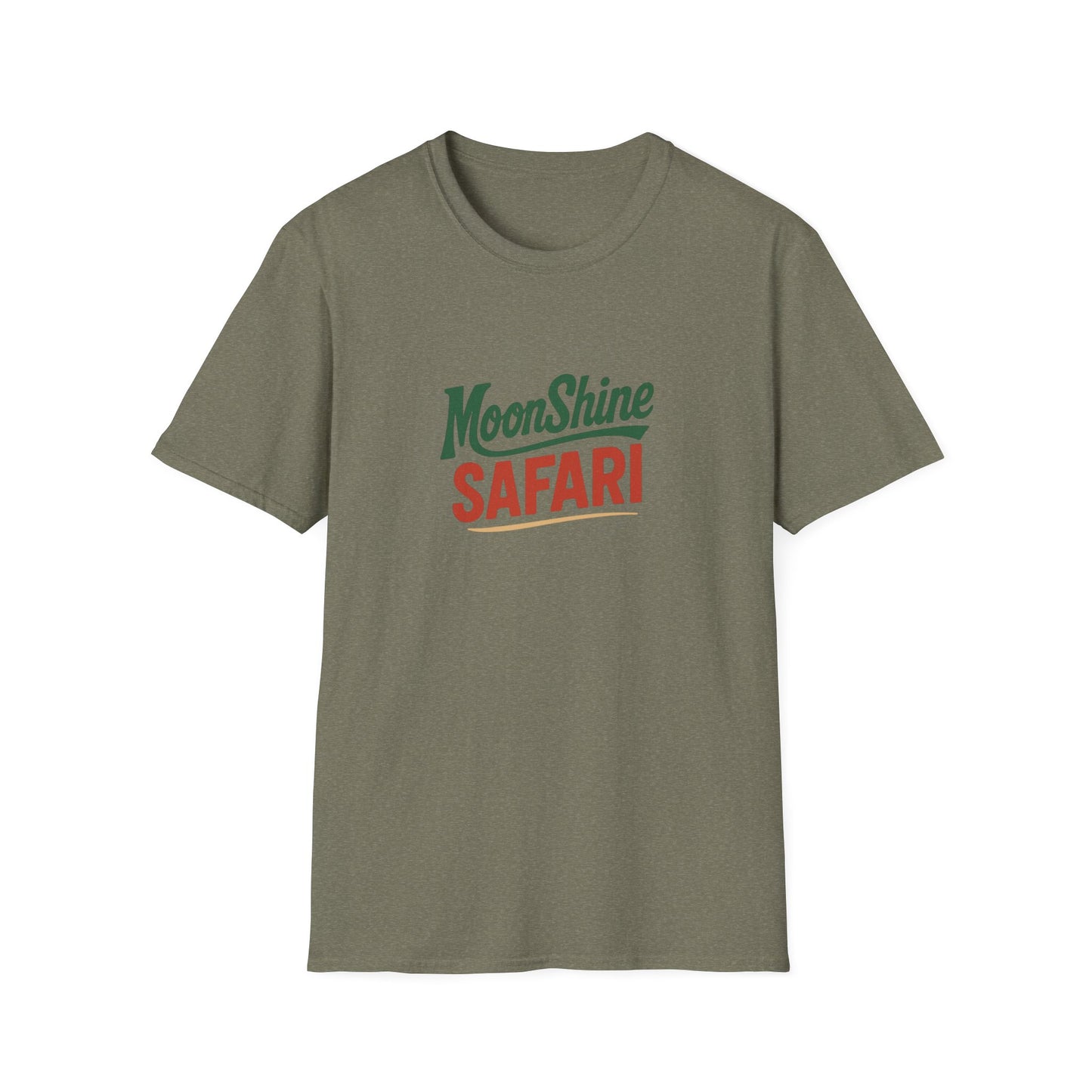 MoonShine Safari "HillBilly Dew" Unisex Softstyle T-Shirt