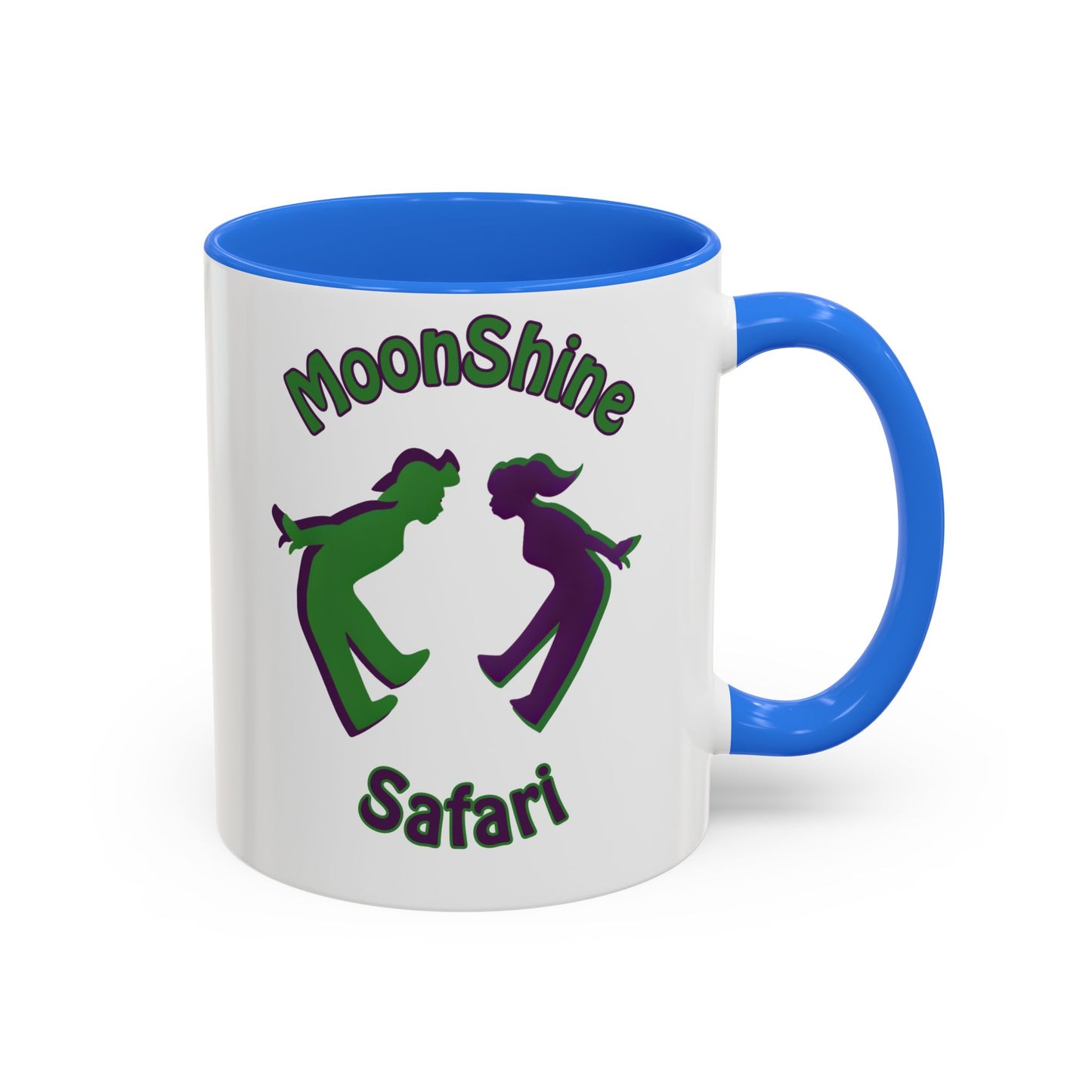 MoonShine Safari "Kiss my foot!" Colorful Mugs (11oz, 15oz)