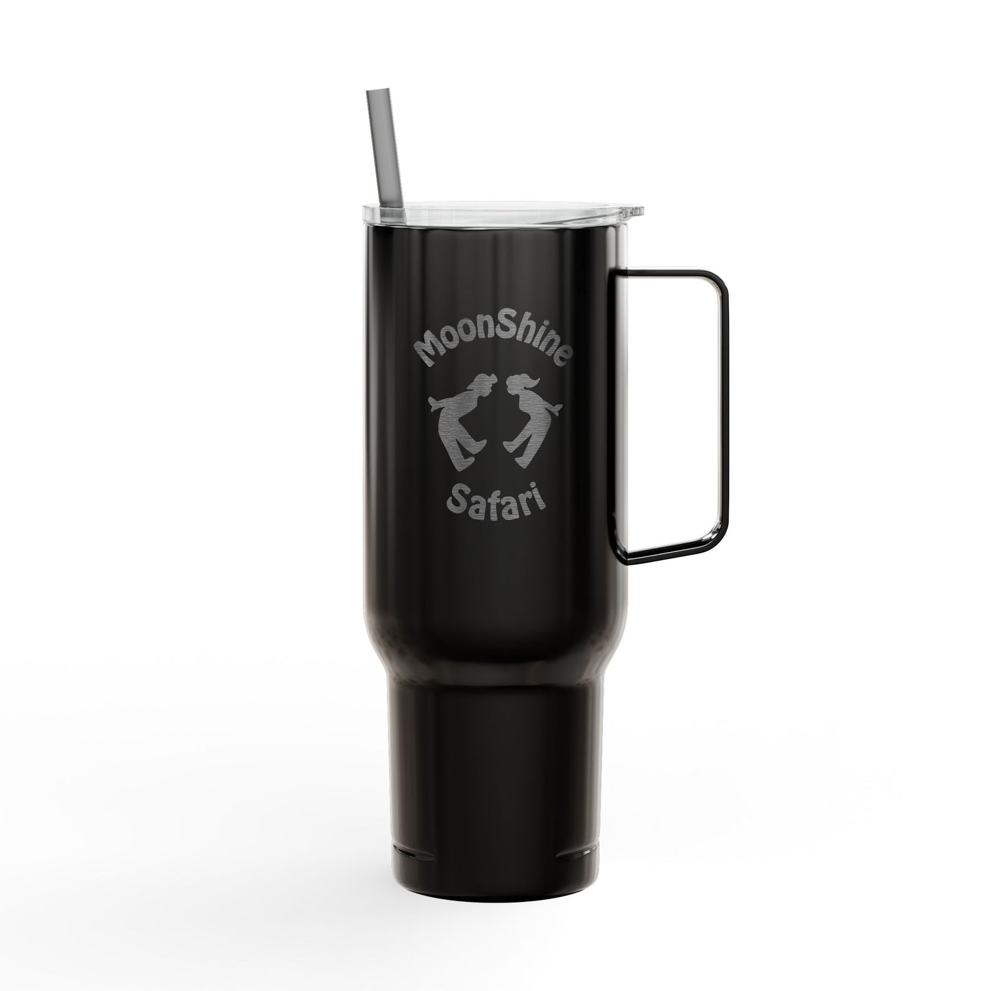 MoonShine Safari Cryptid Club Insulated Engraved Tumbler with Lid, 40oz