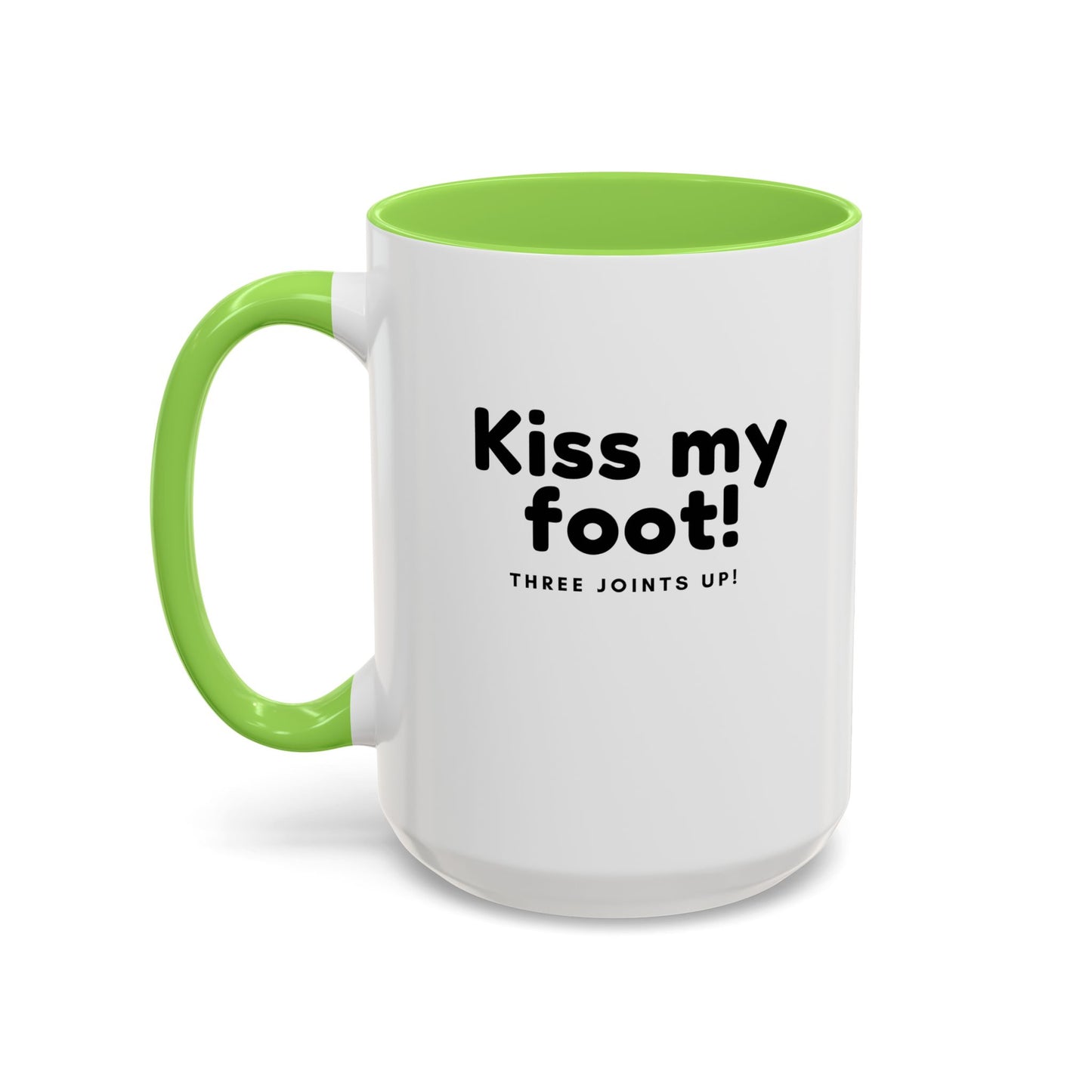 MoonShine Safari "Kiss my foot!" Colorful Mugs (11oz, 15oz)