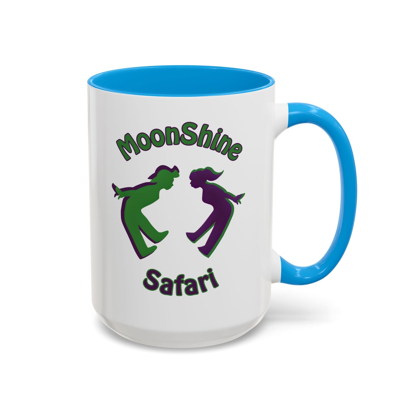 MoonShine Safari "Kiss my foot!" Colorful Mugs (11oz, 15oz)