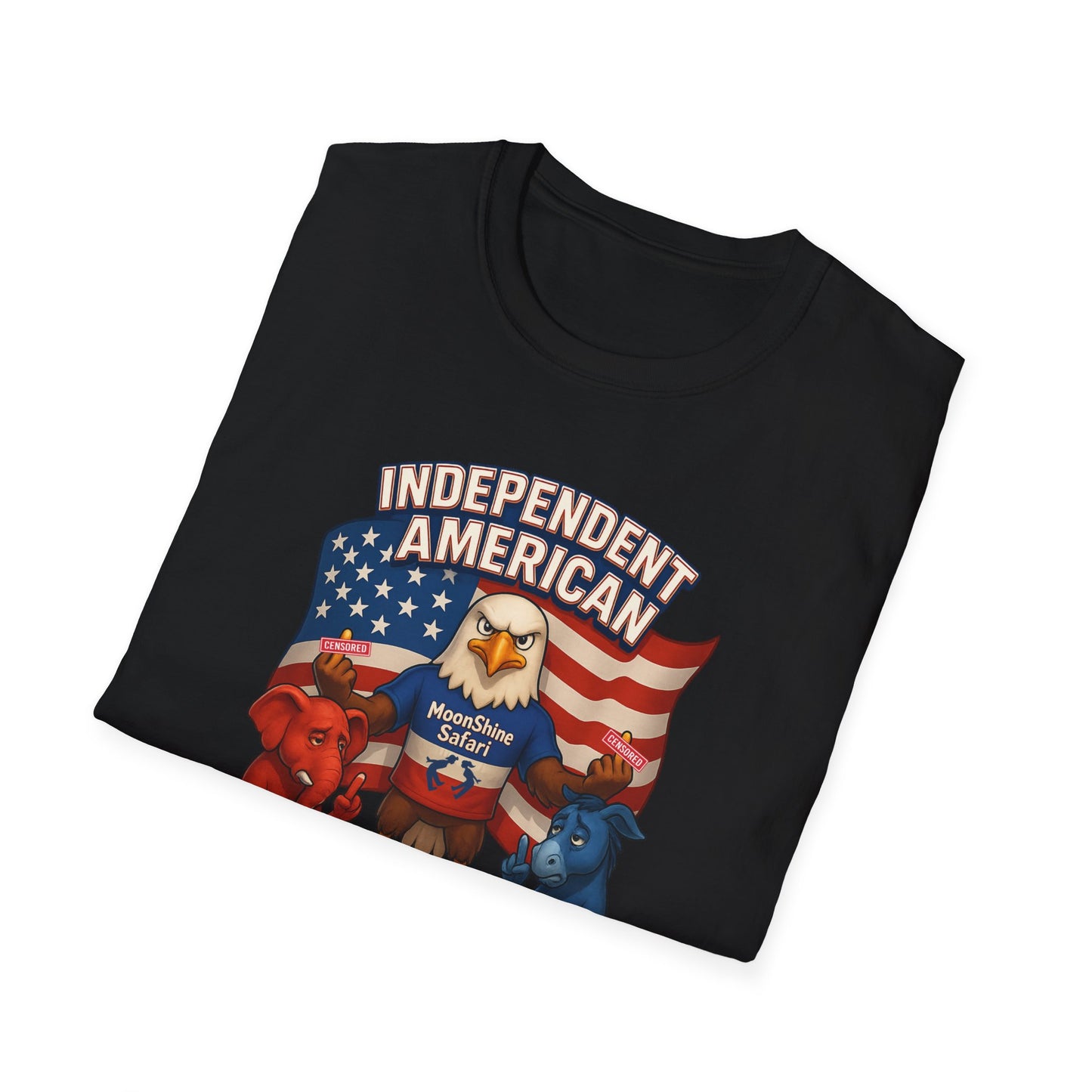 MoonShine Safari "Independent American 2.0" Unisex Softstyle T-Shirt