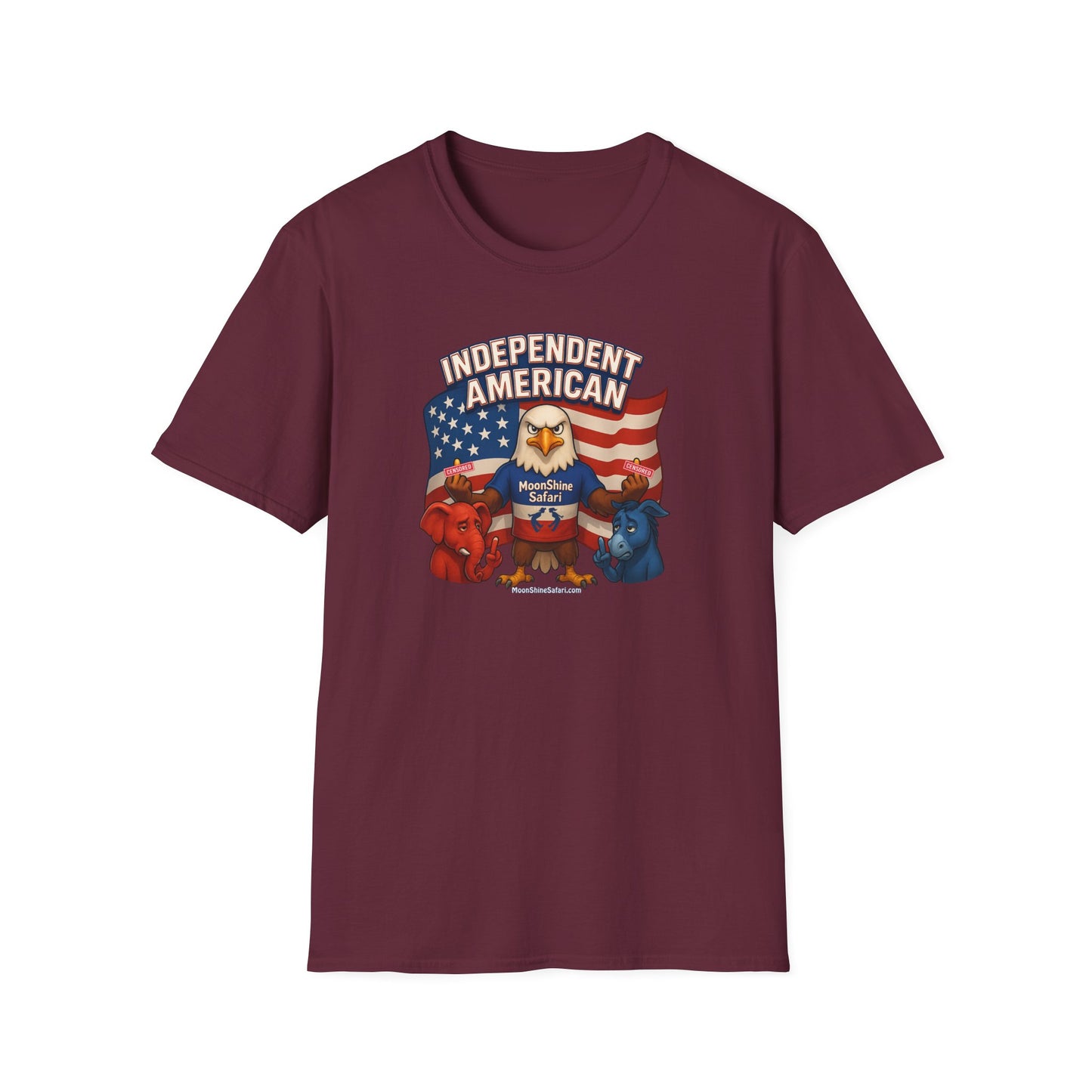 MoonShine Safari "Independent American 2.0" Unisex Softstyle T-Shirt