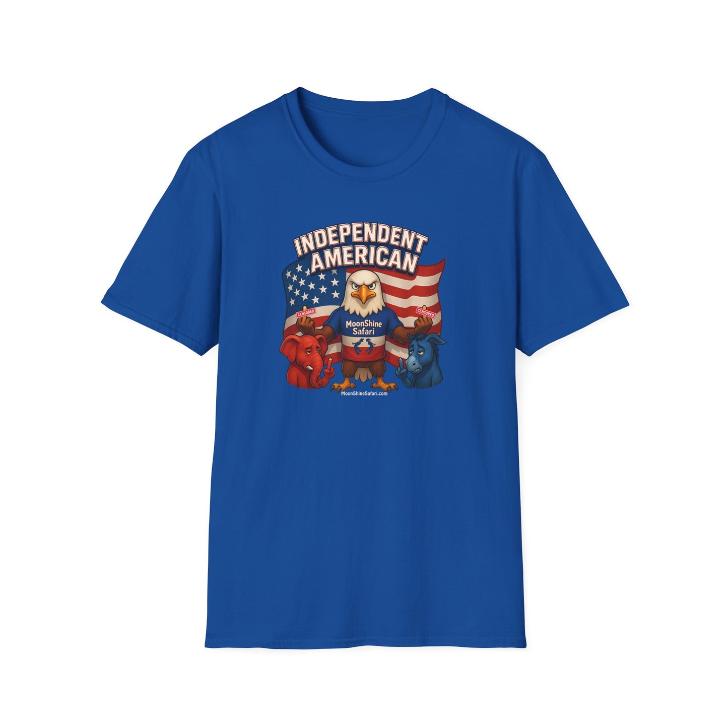 MoonShine Safari "Independent American 2.0" Unisex Softstyle T-Shirt