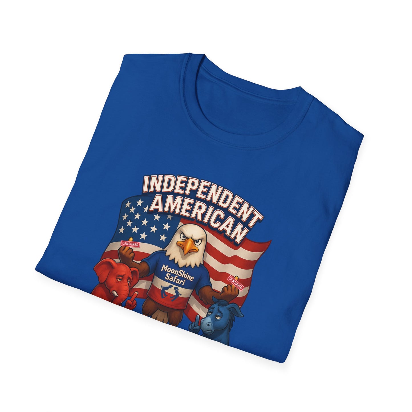 MoonShine Safari "Independent American 2.0" Unisex Softstyle T-Shirt