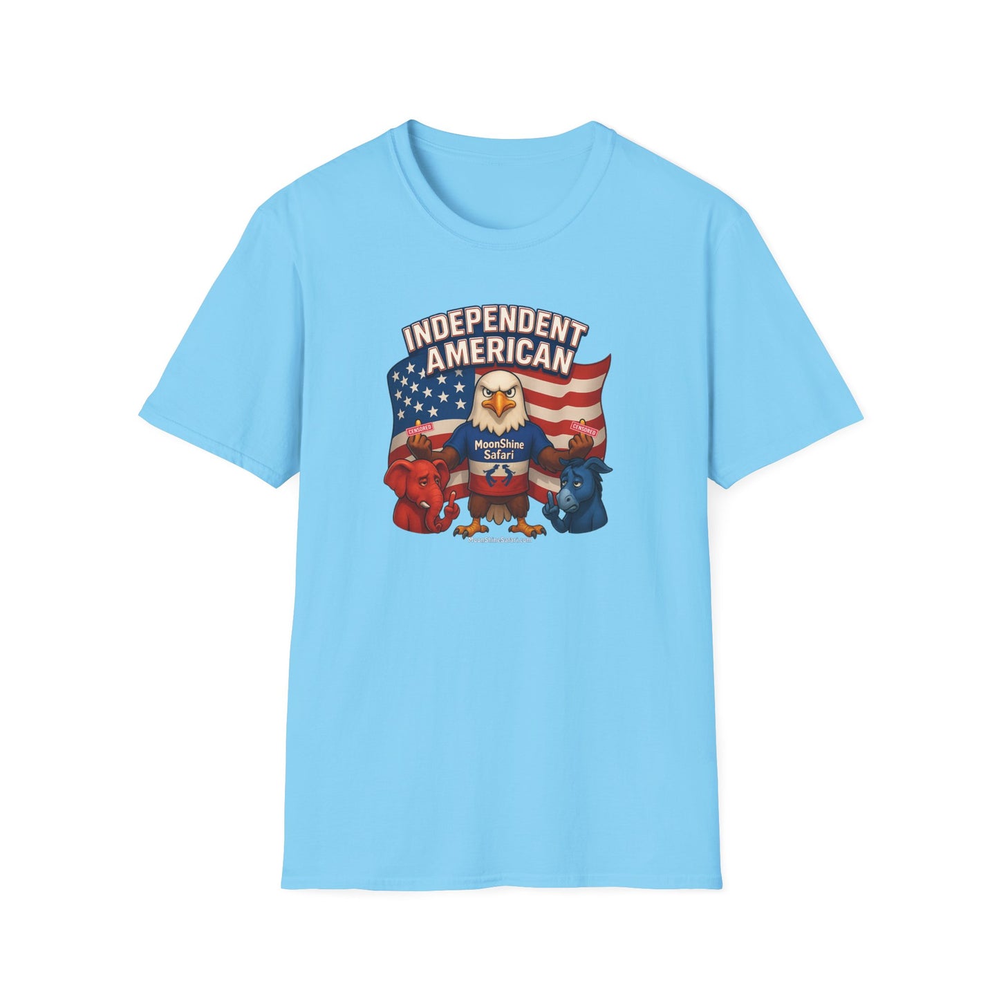 MoonShine Safari "Independent American 2.0" Unisex Softstyle T-Shirt