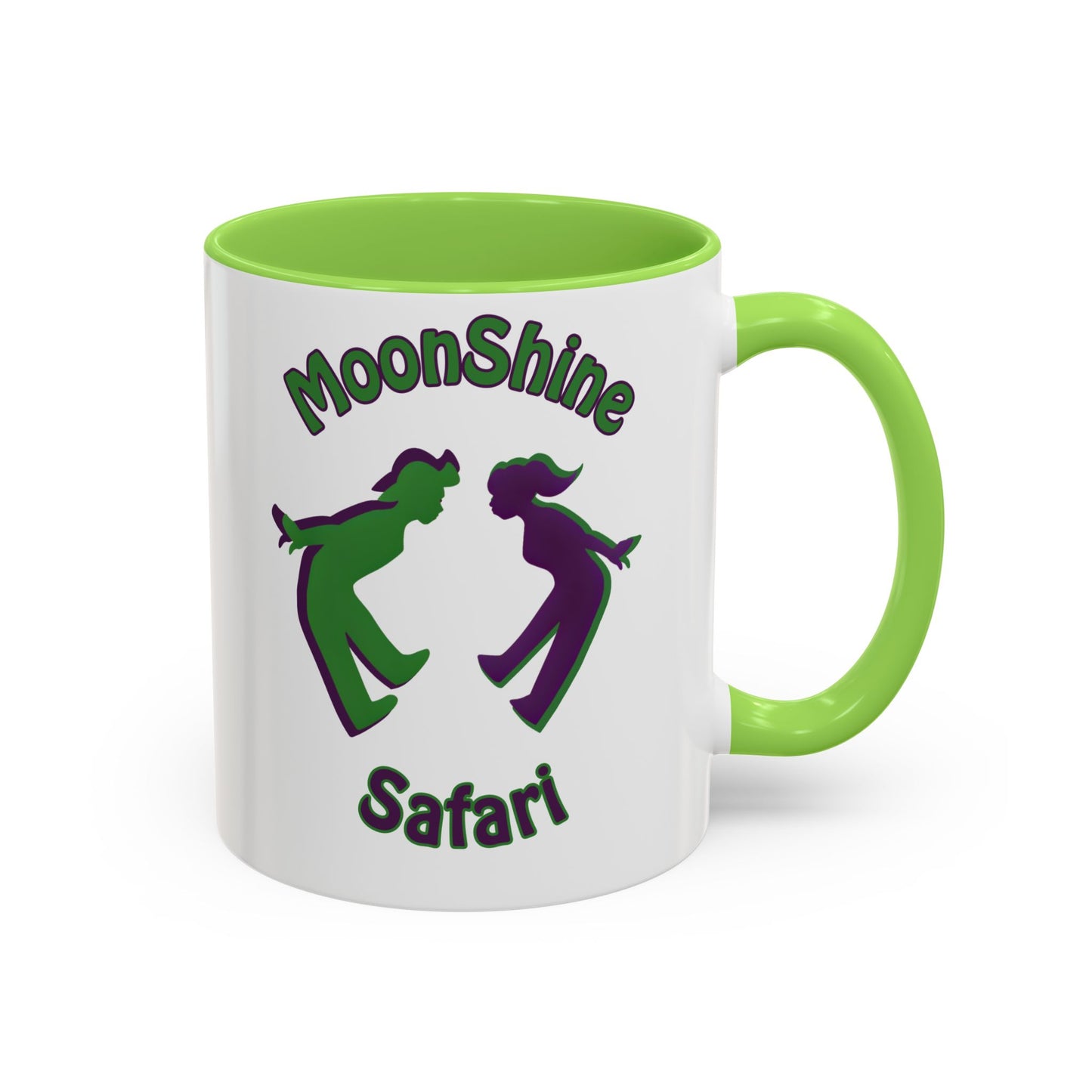 MoonShine Safari "Kiss my foot!" Colorful Mugs (11oz, 15oz)