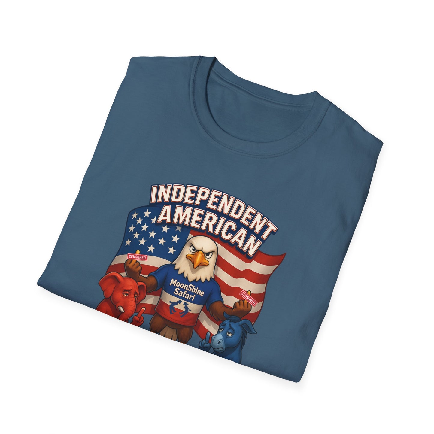 MoonShine Safari "Independent American 2.0" Unisex Softstyle T-Shirt