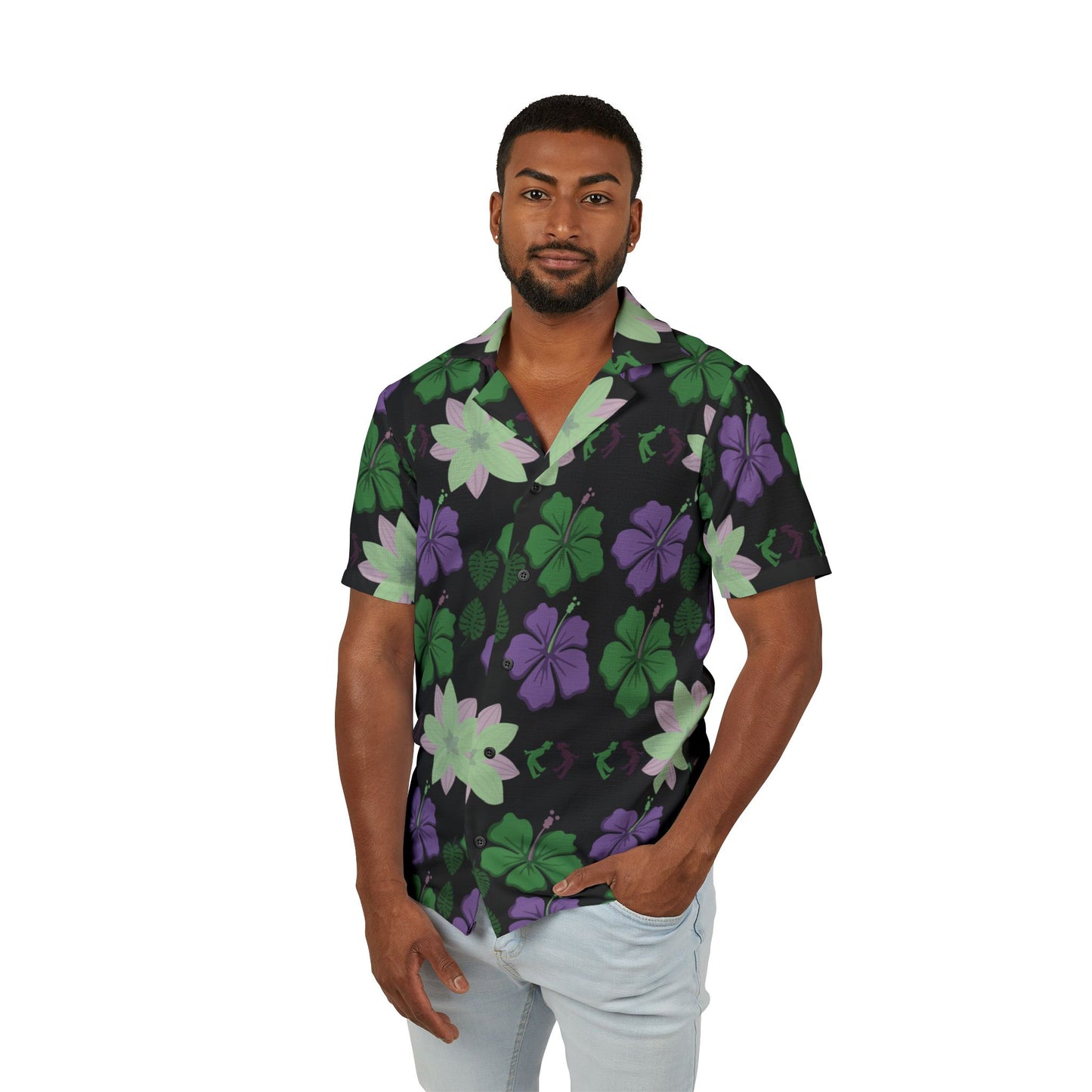 MoonShine Safari Hawaiian Camp Shirt