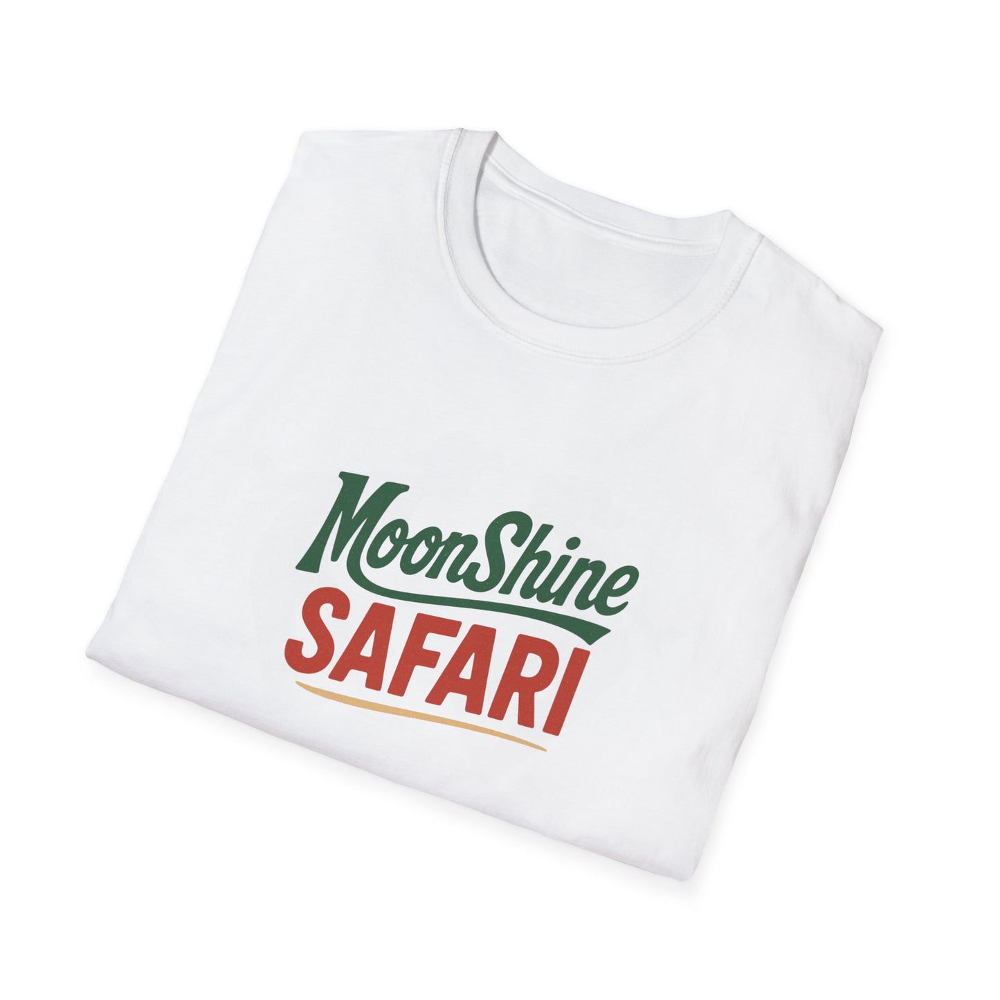 MoonShine Safari "HillBilly Dew" Unisex Softstyle T-Shirt