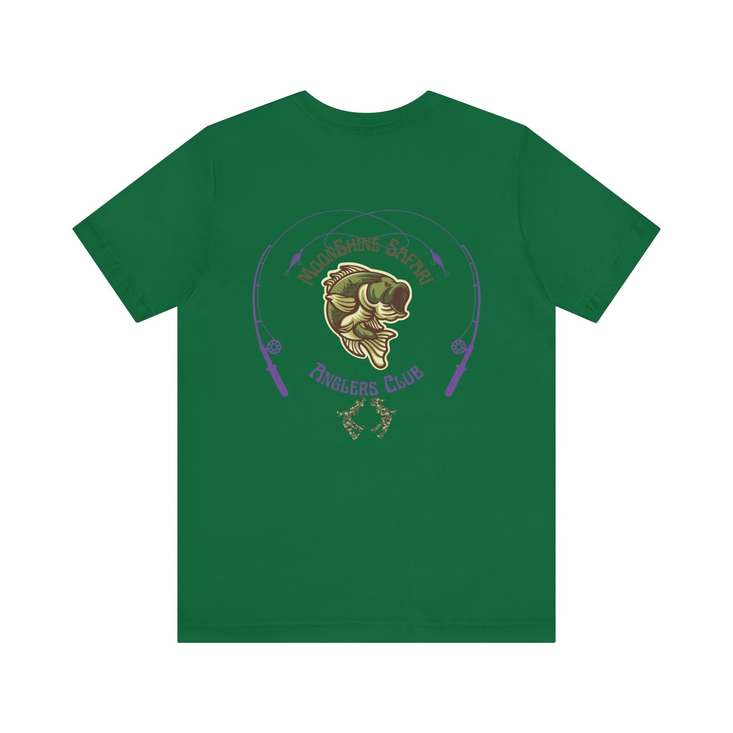 MoonShine Safari Anglers Club Unisex Jersey Short Sleeve Tee
