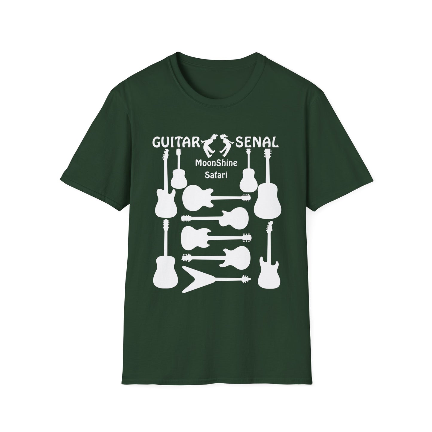 MoonShine Safari Guitar*senal Unisex Softstyle T-Shirt