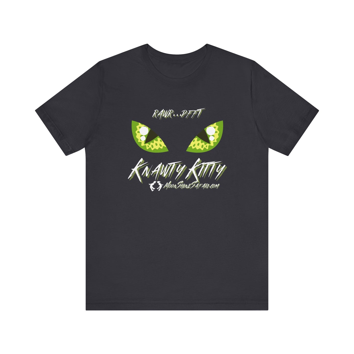 MoonShine Safari Knawty Kitty Unisex Jersey Short Sleeve Tee