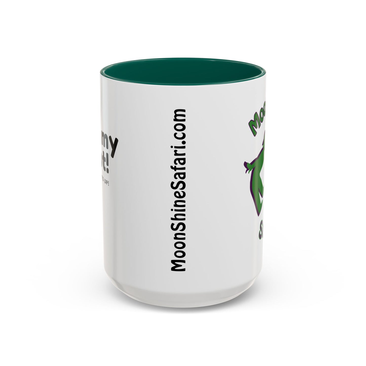 MoonShine Safari "Kiss my foot!" Colorful Mugs (11oz, 15oz)