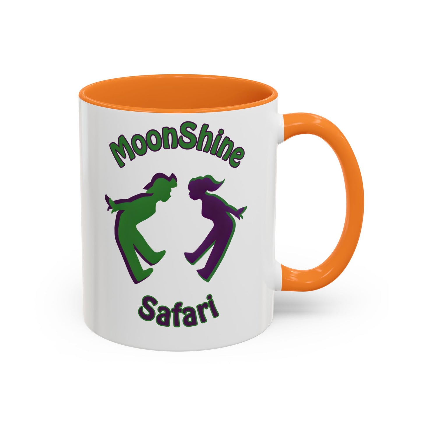MoonShine Safari "Kiss my foot!" Colorful Mugs (11oz, 15oz)