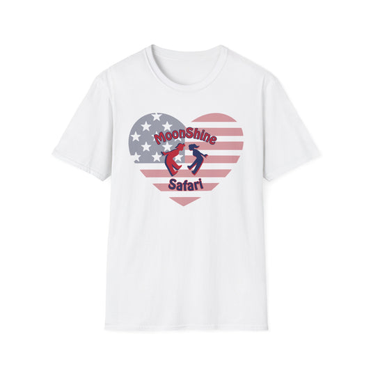 MoonShine Safari Pro-America Unisex Softstyle T-Shirt