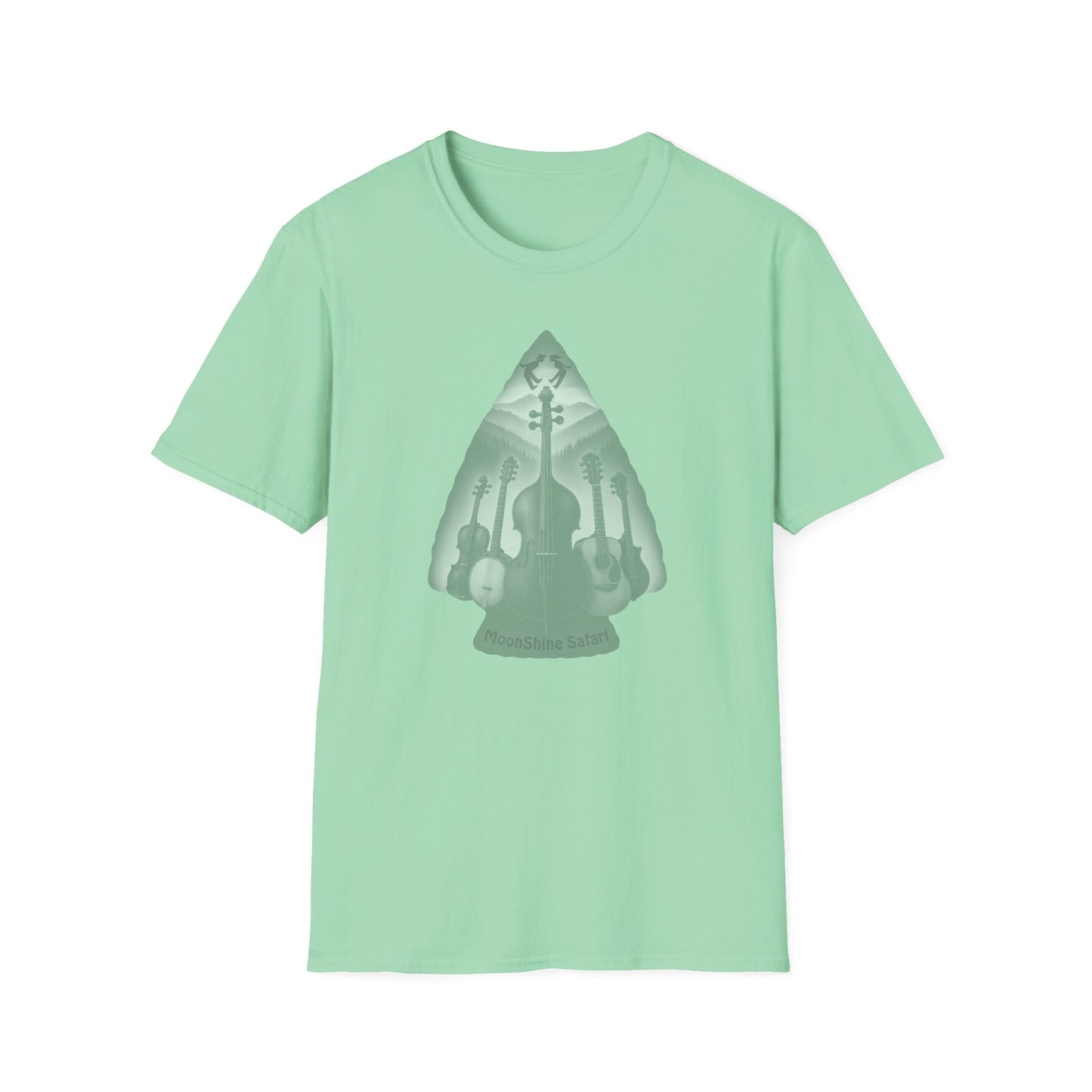 MoonShine Safari "BlueGrass ArrowHead" Unisex Softstyle T-Shirt