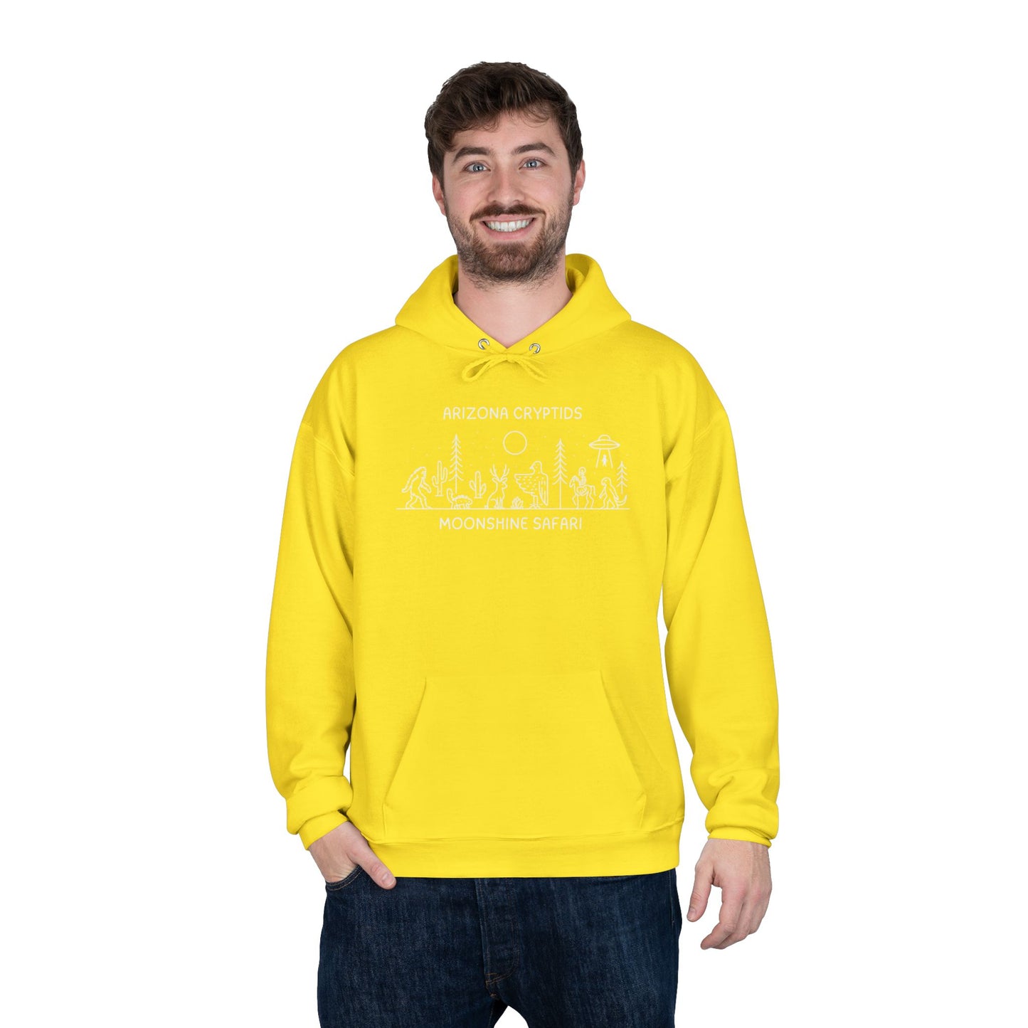 MoonShine Safari Arizona Cryptid Unisex Pullover Hoodie Sweatshirt