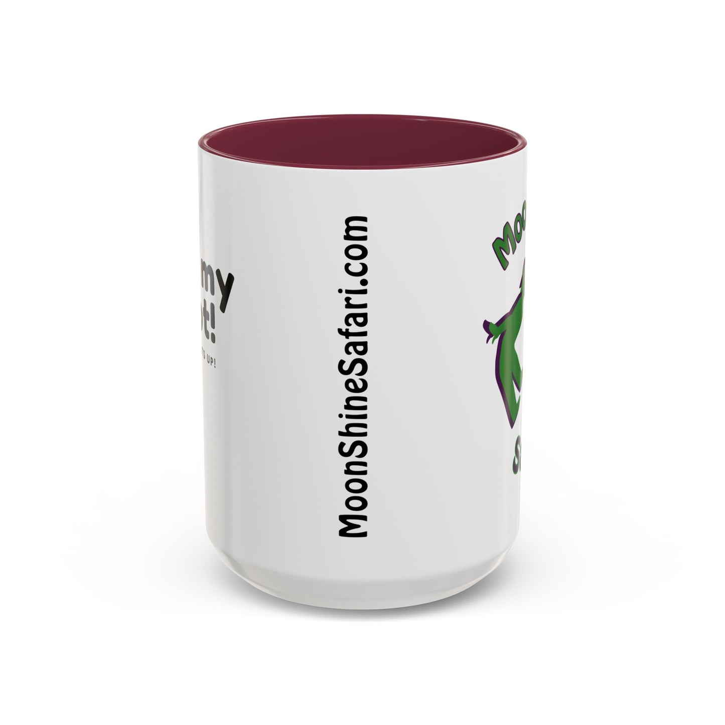MoonShine Safari "Kiss my foot!" Colorful Mugs (11oz, 15oz)