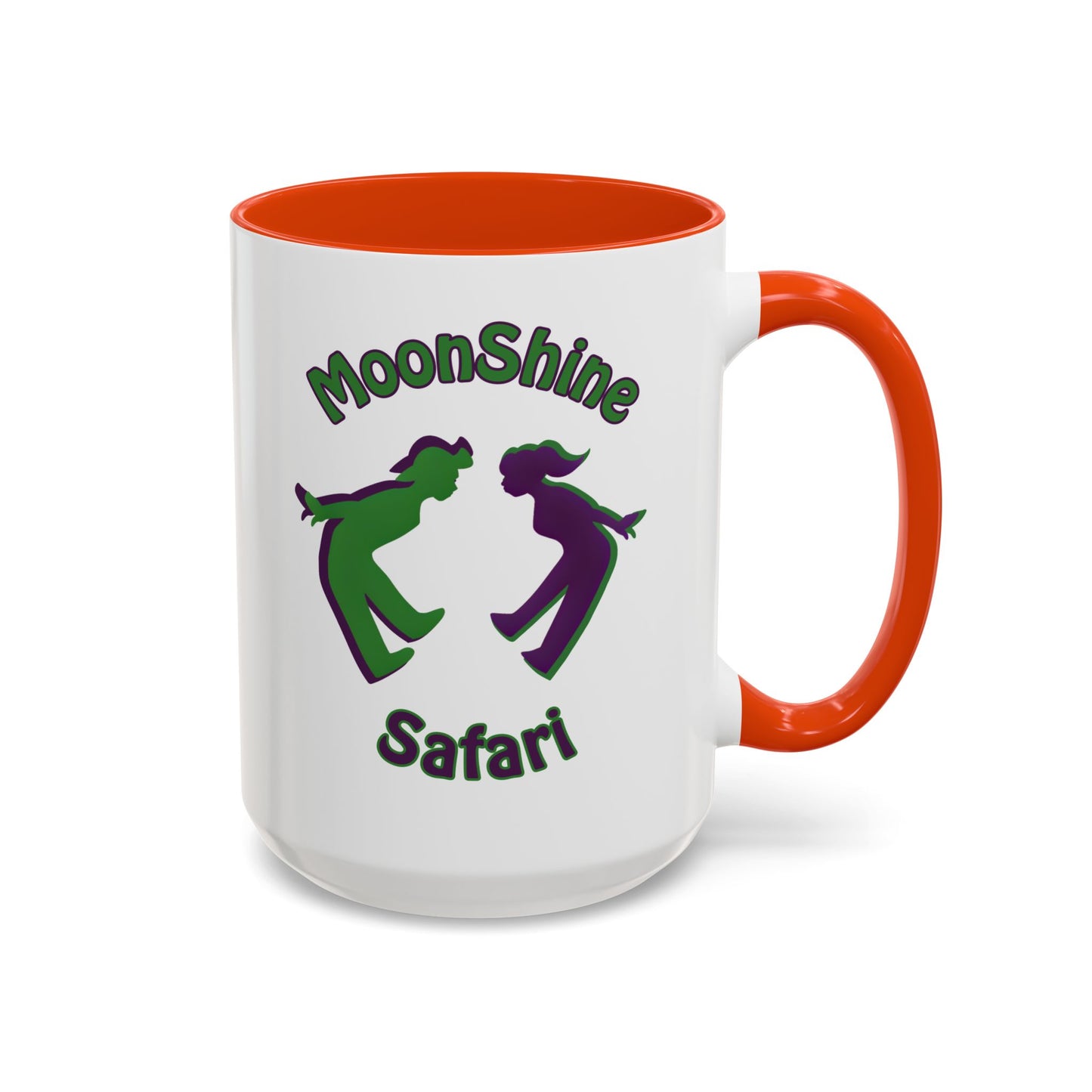 MoonShine Safari "Kiss my foot!" Colorful Mugs (11oz, 15oz)