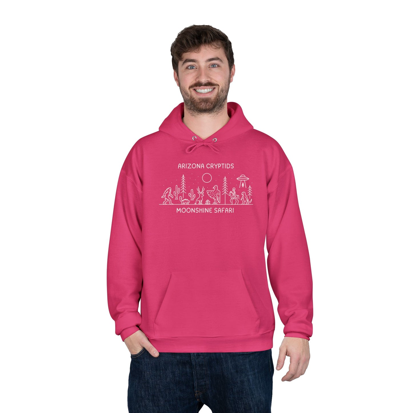 MoonShine Safari Arizona Cryptid Unisex Pullover Hoodie Sweatshirt
