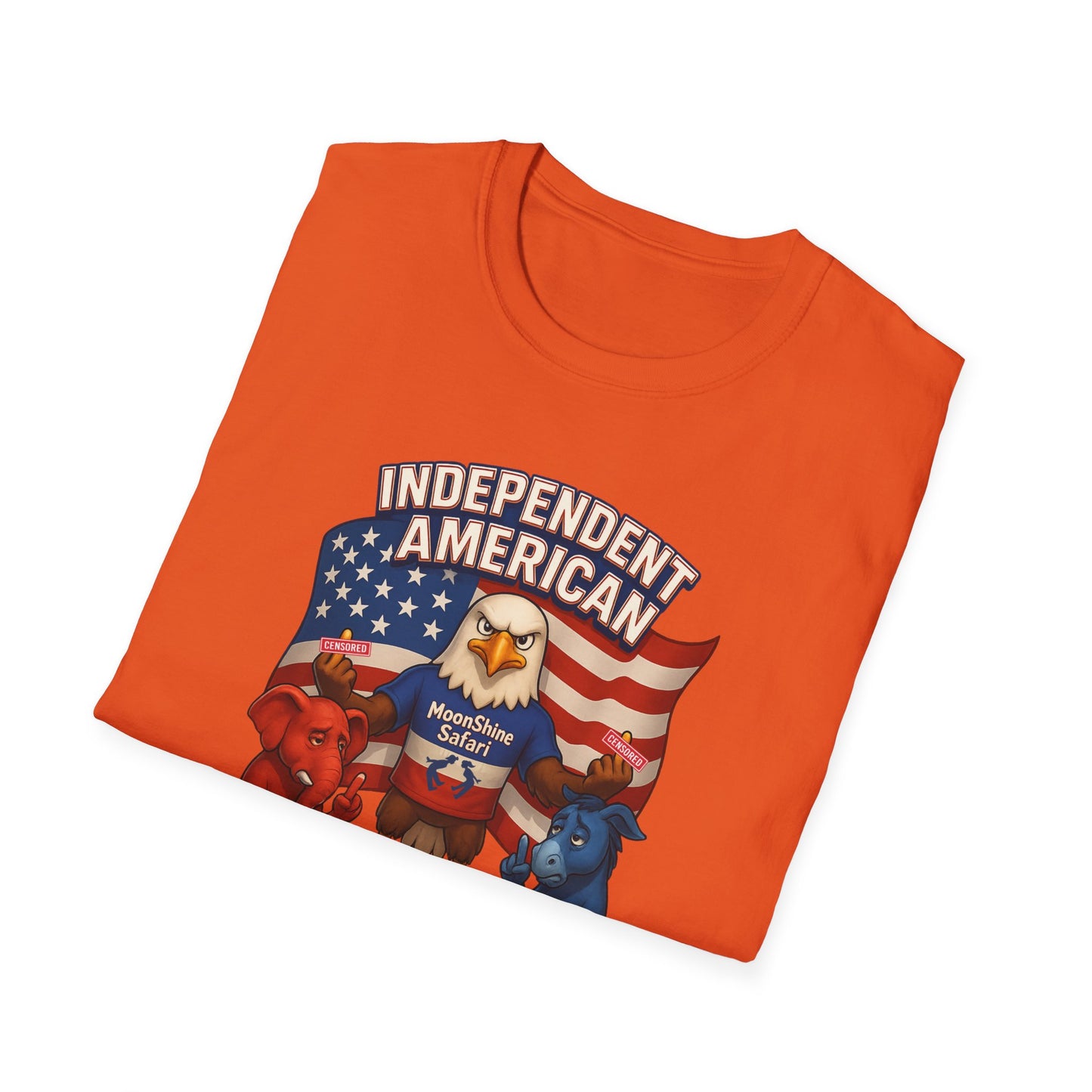 MoonShine Safari "Independent American 2.0" Unisex Softstyle T-Shirt