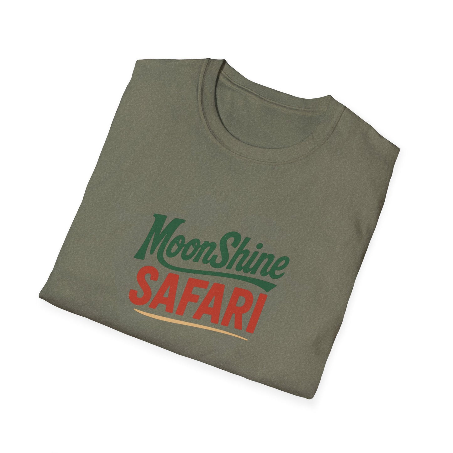 MoonShine Safari "HillBilly Dew" Unisex Softstyle T-Shirt