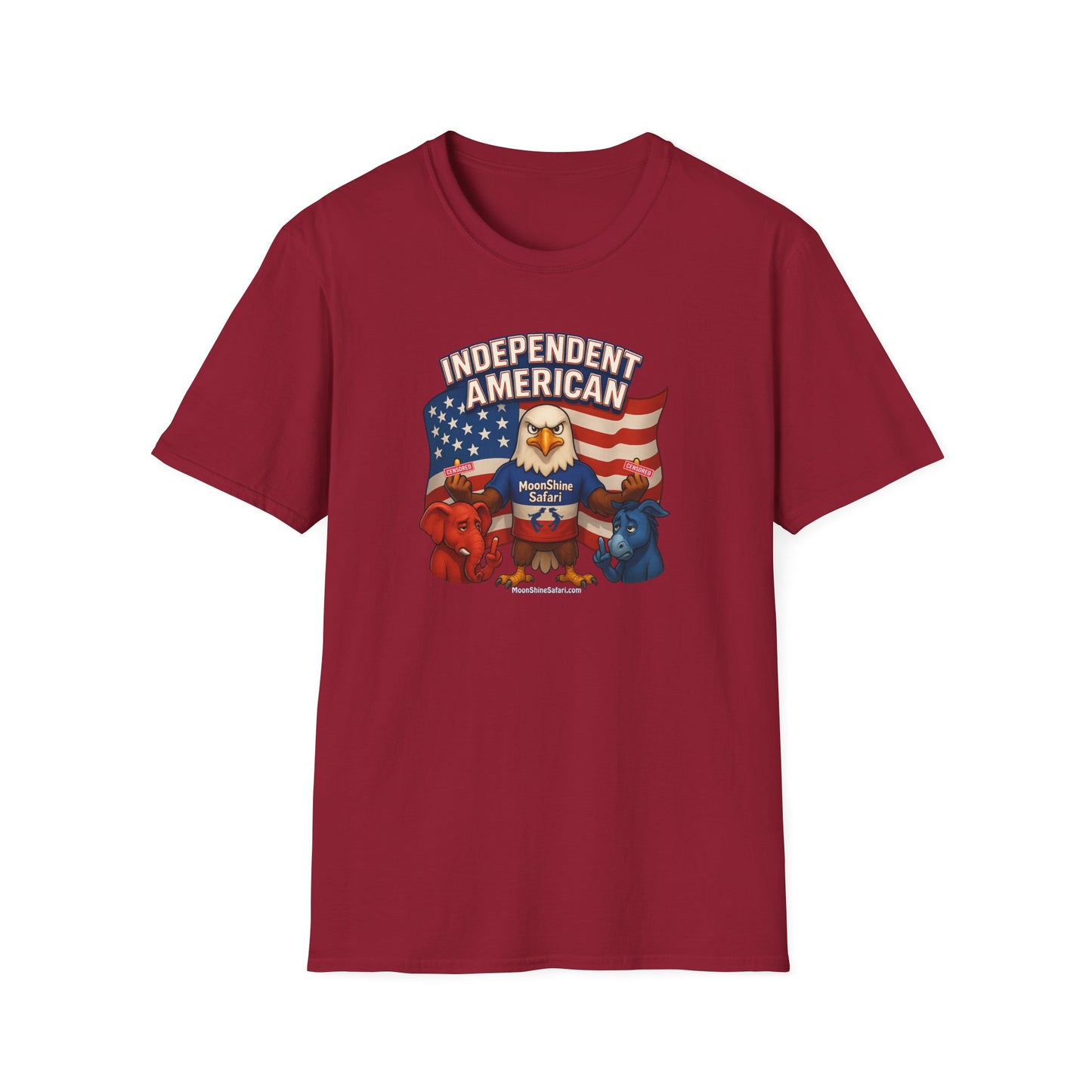 MoonShine Safari "Independent American 2.0" Unisex Softstyle T-Shirt
