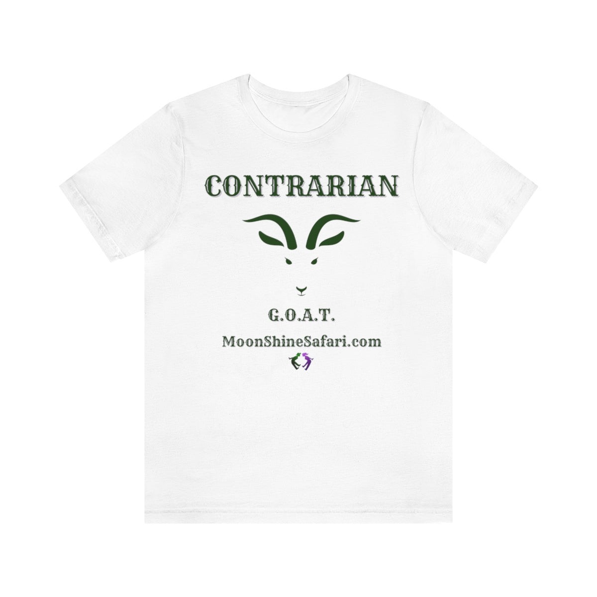MoonShine Safari Contrarian Unisex Jersey Short Sleeve Tee